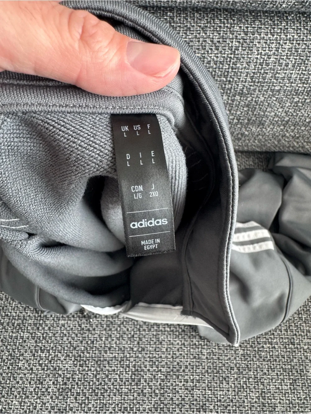 adidas zip up